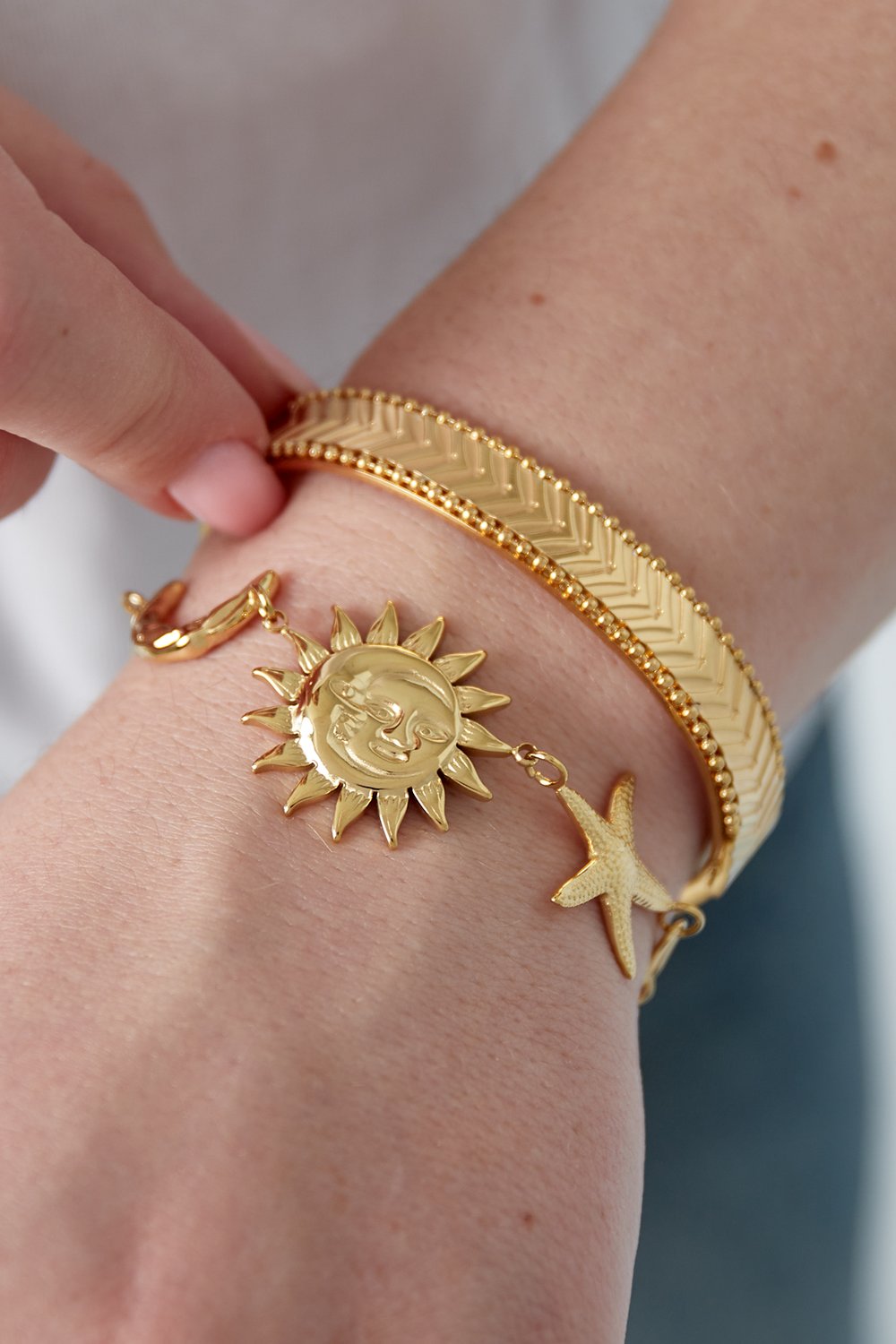 Sun Moon Star Necklace Picture2