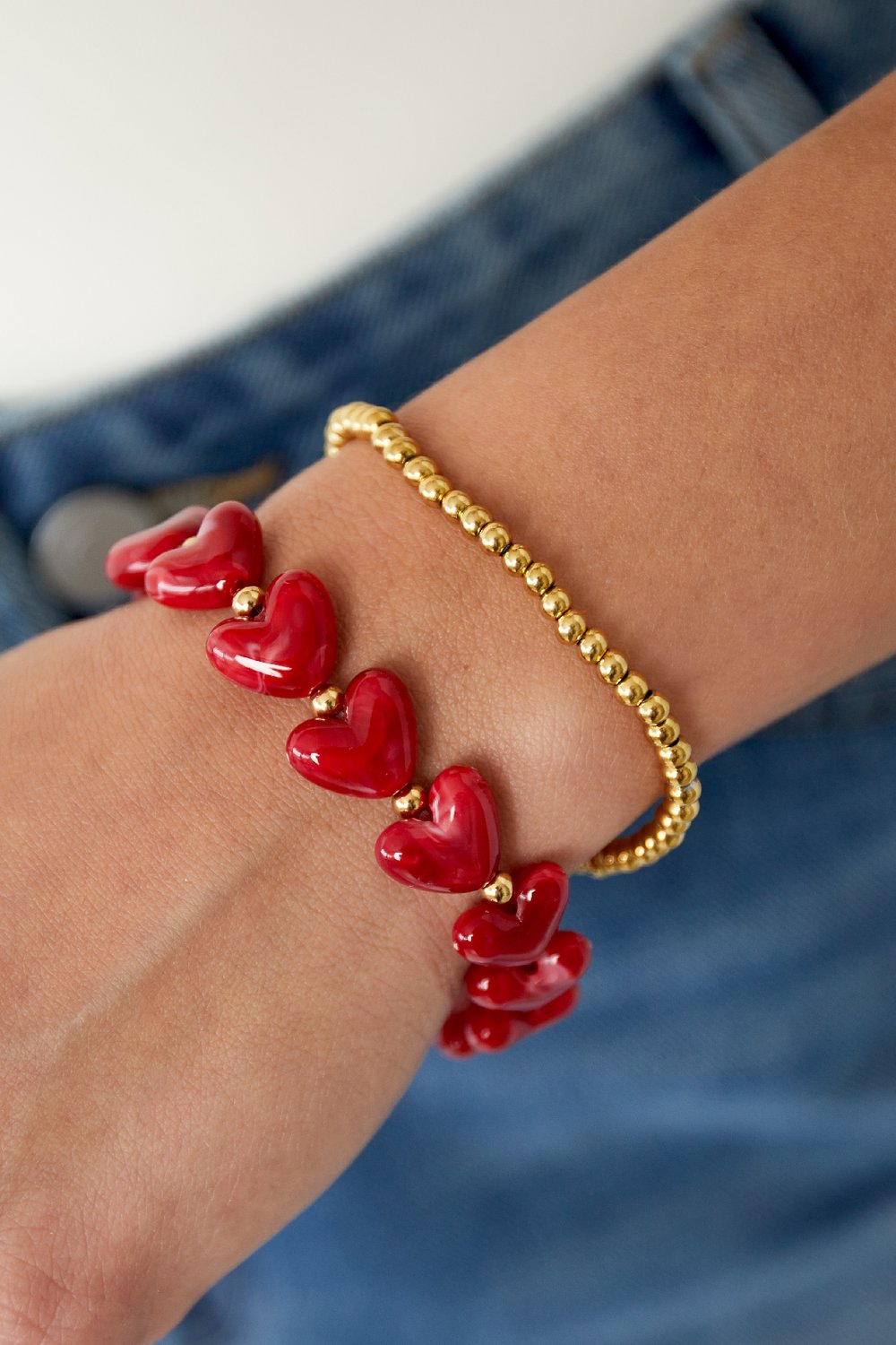 Solid bead bracelets-4mm Picture2