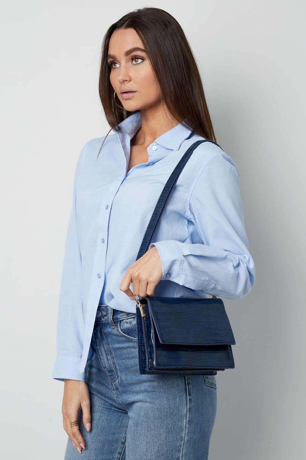 Tas Uptown Girl Zwart PU Afbeelding2