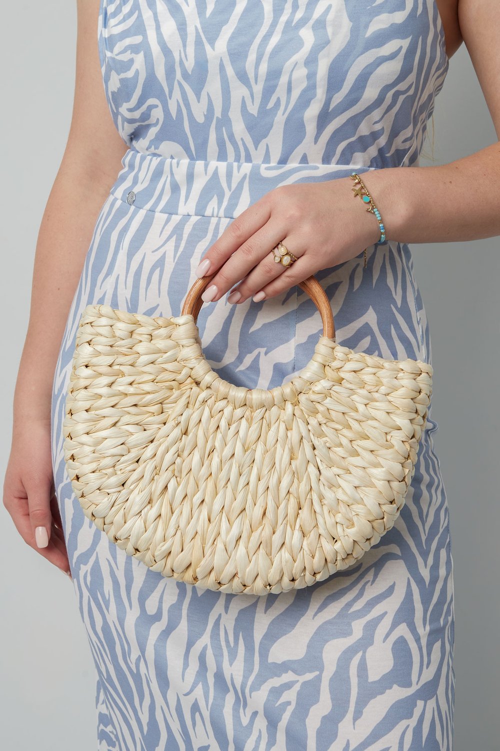 Strandtasche Halbmond Bild3