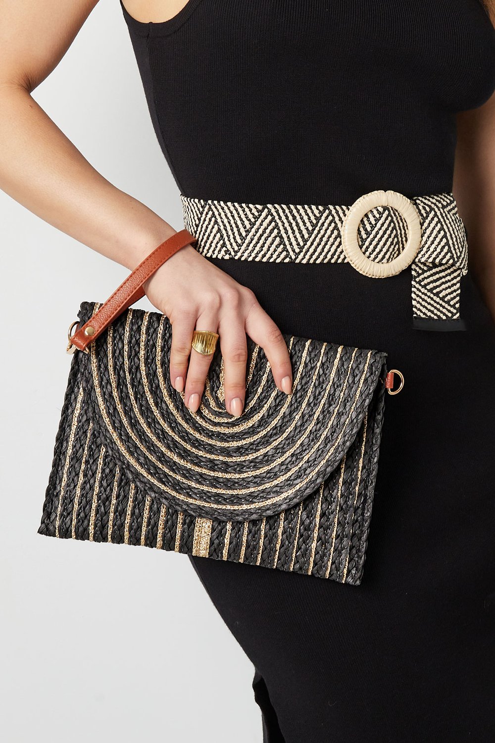 Bolso de mano de verano living life - blanco roto Imagen5