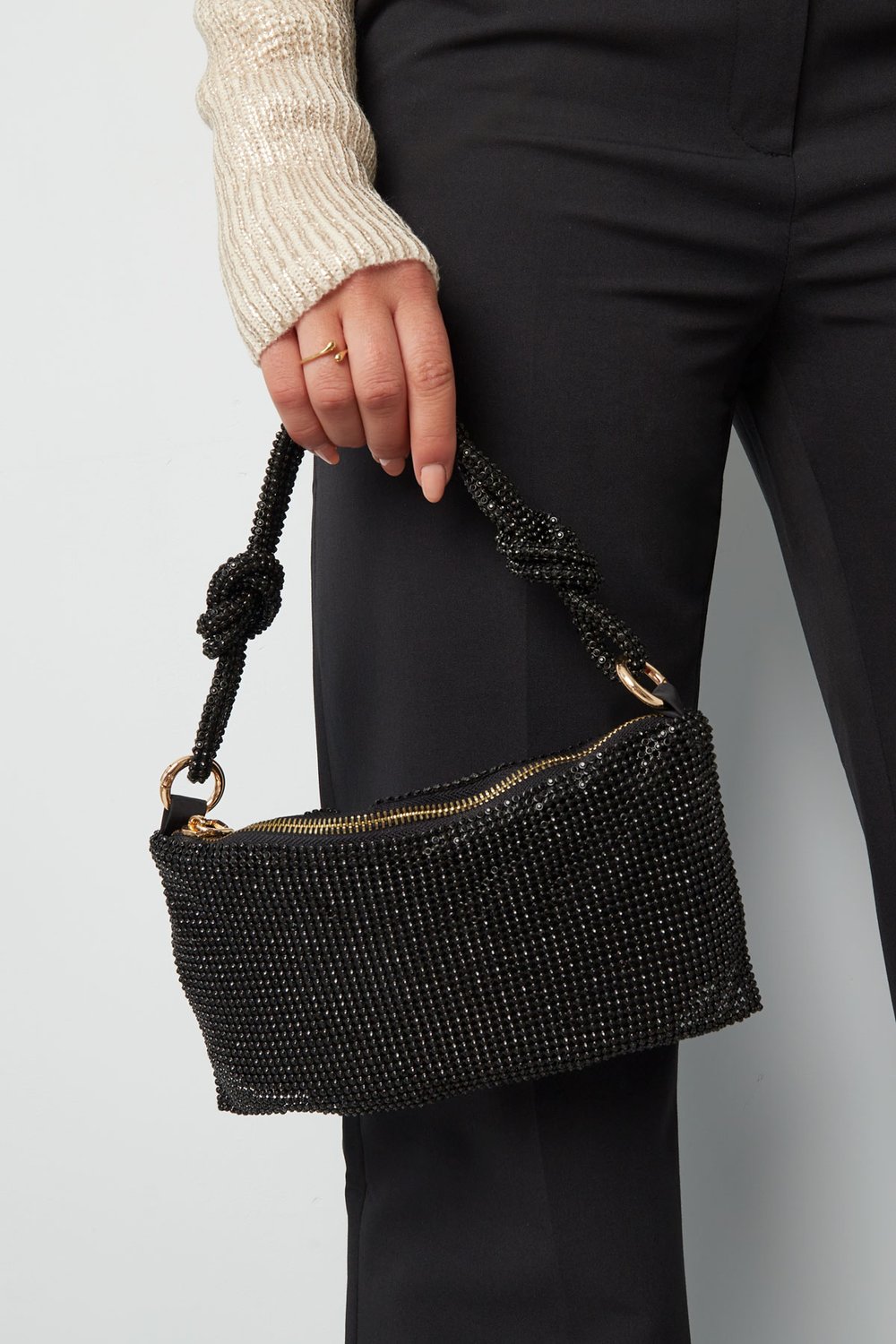 tasche glamour geknotet Bild3