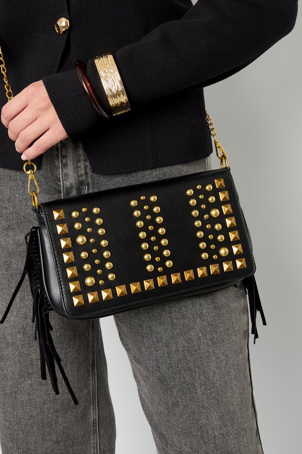 Shoulder Bags Geometric Punk PU Daily Accessories Picture4