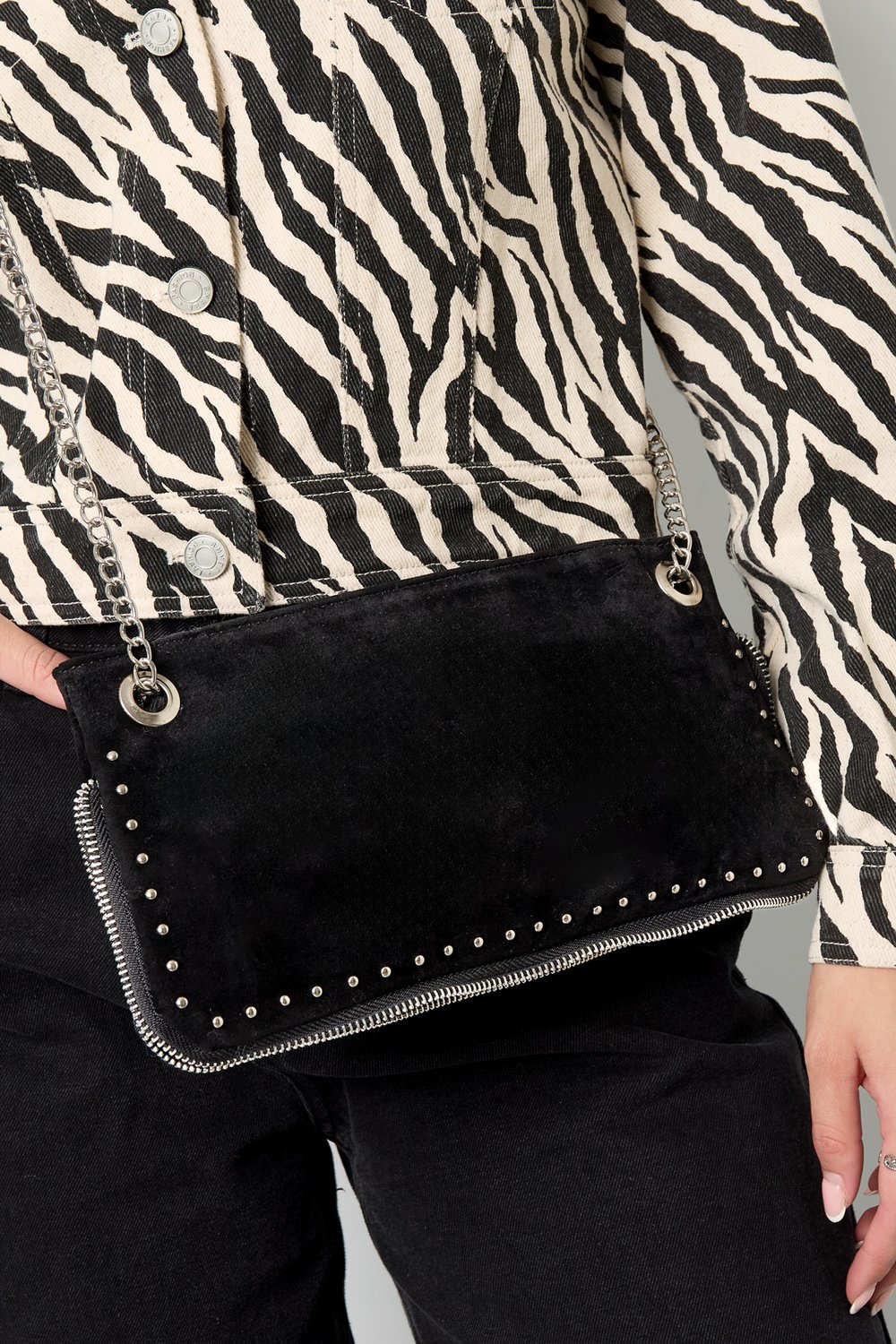 Shopper Taschen Geometrisch Lässig Flanell Alltag Accessoires Bild5