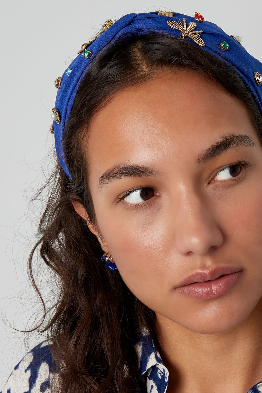 Haarband stenen en bijen Afbeelding3