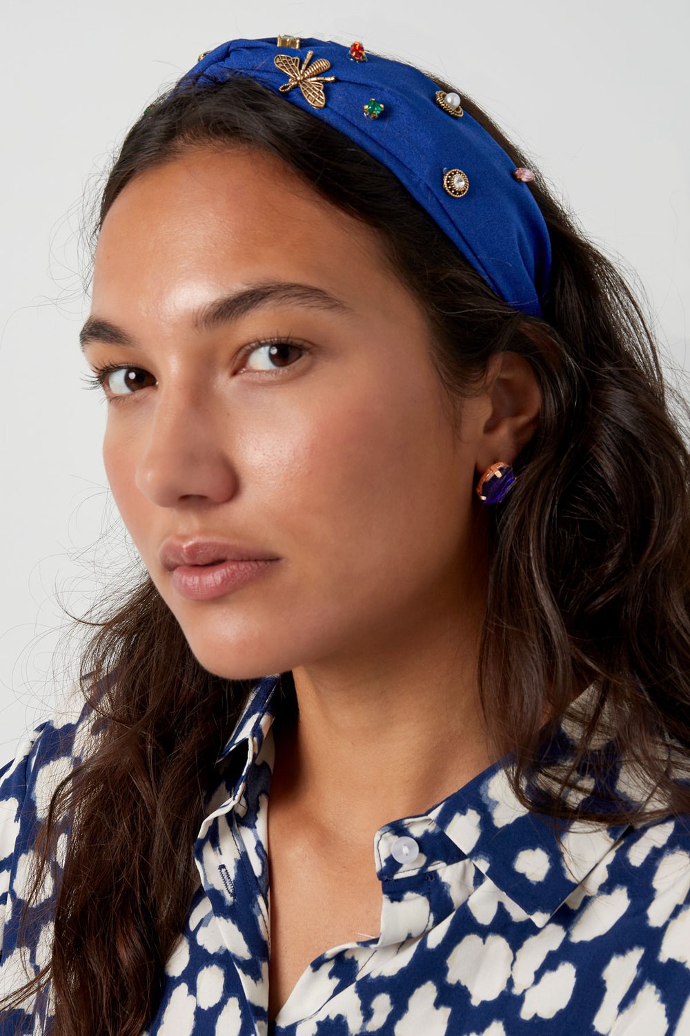 Haarband stenen en bijen Afbeelding4