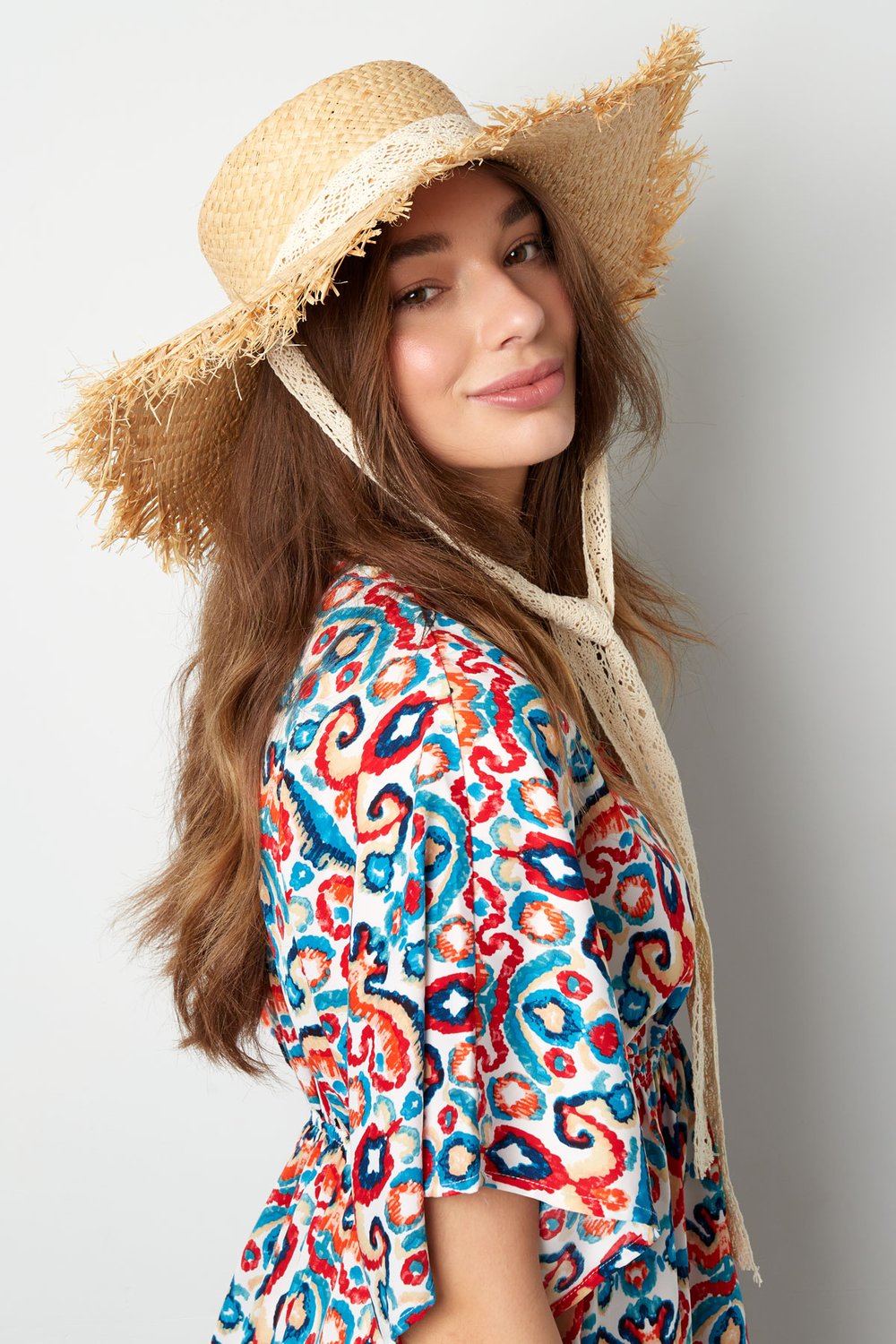 Beach vibe hat - off white Picture2