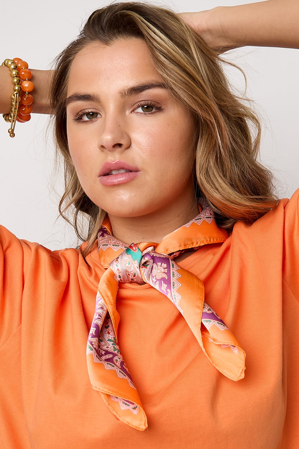 Summer scarves Flower Casual Polyester Daily Accessories Picture3