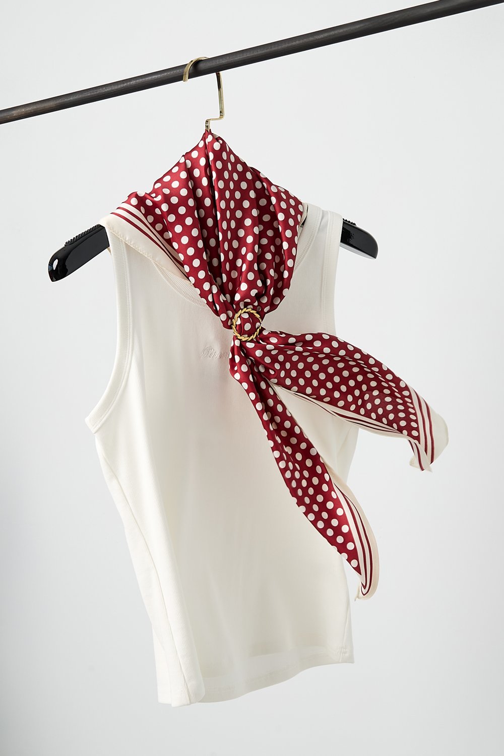 Summer scarves Polka Dots Casual Polyester Daily Accessories h5Picture3