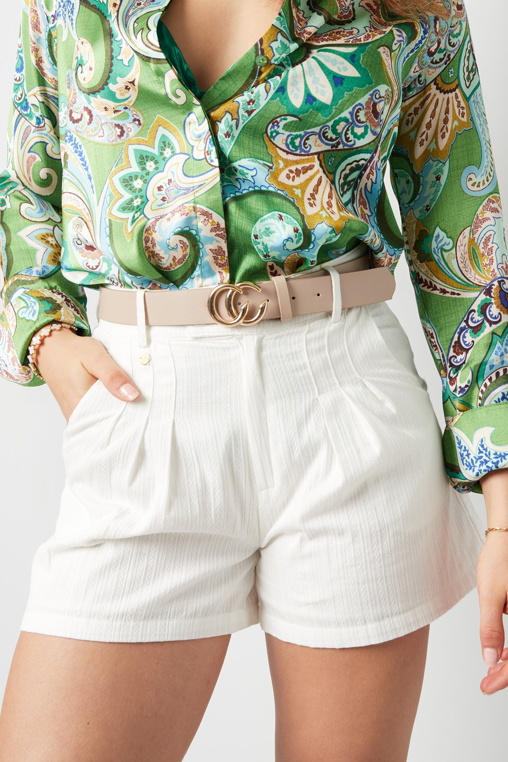 Bunter Gürtel CC Orange Polyurethan h5Bild6