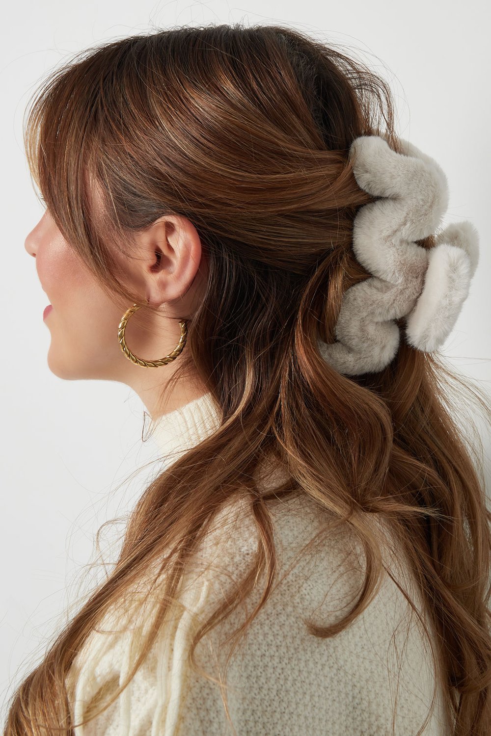 Hair clip fluffy zigzag h5Picture2
