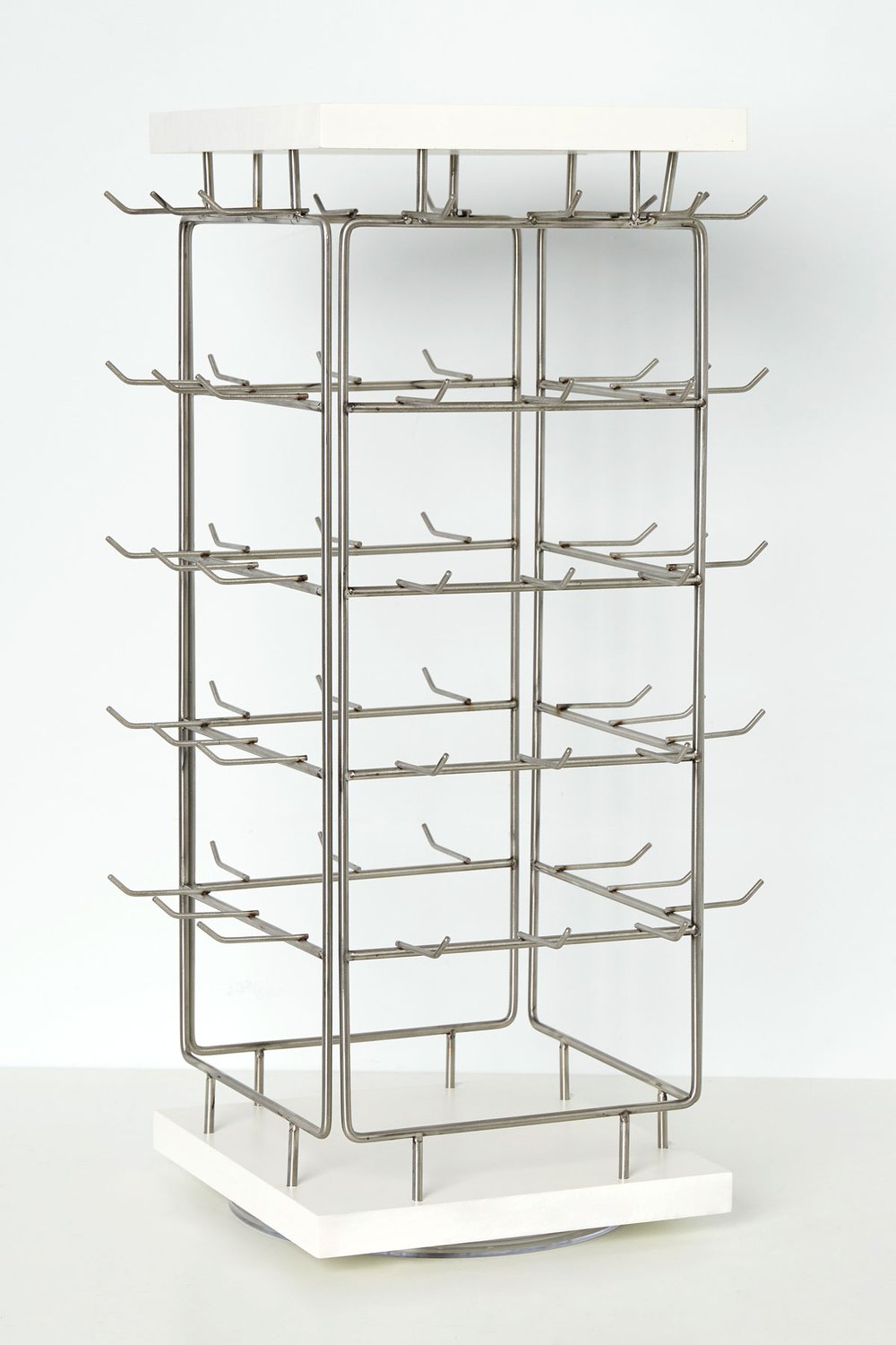 Four-sided jewelry display-earring 