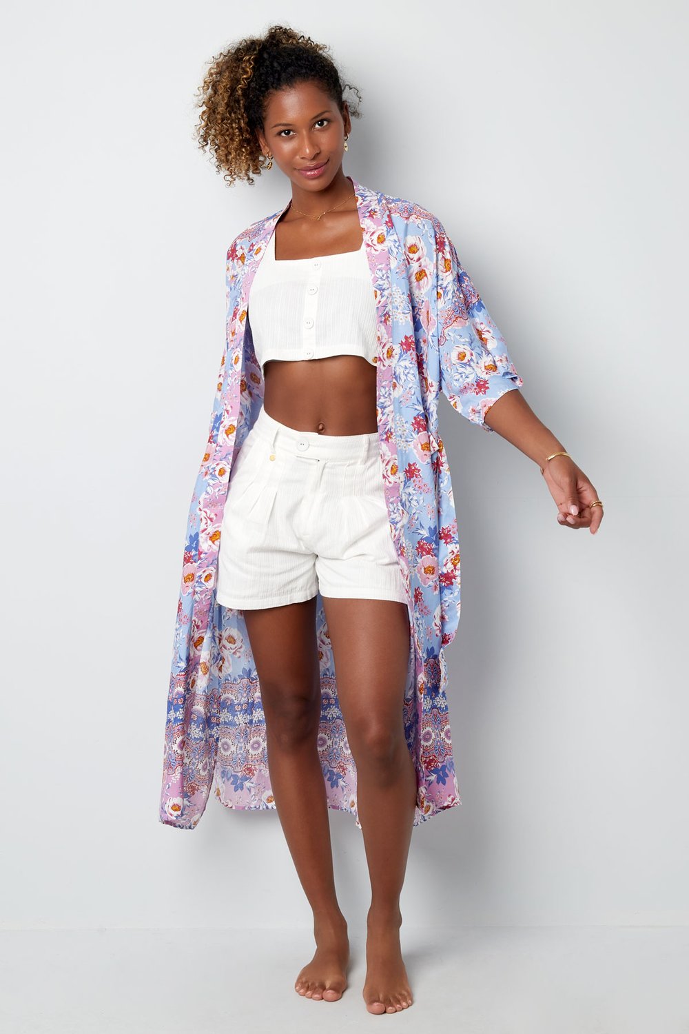 Kimono estampado floral h5Imagen6