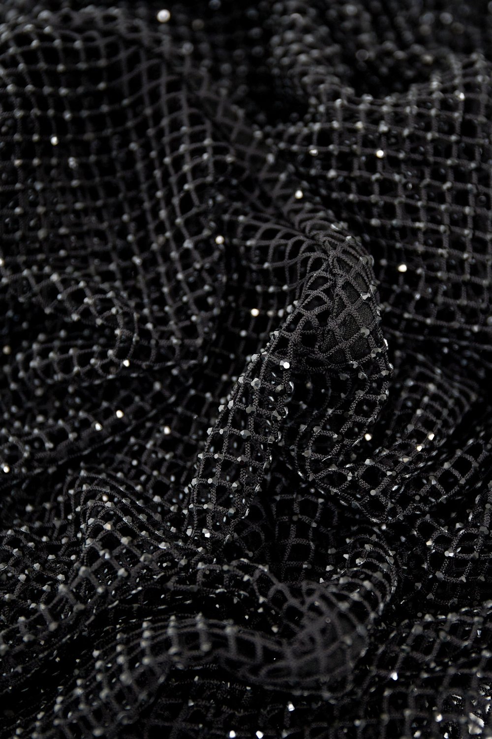 Abito lungo scintillante - nero - S Immagine4