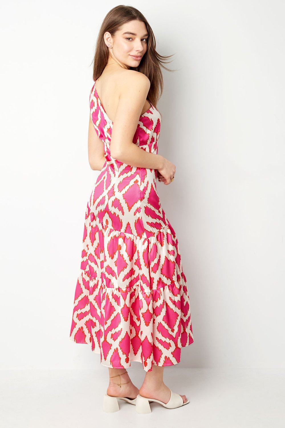 One-shoulder dress tropical bliss h5Picture6