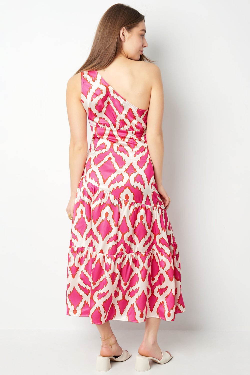 One-shoulder dress tropical bliss h5Picture9