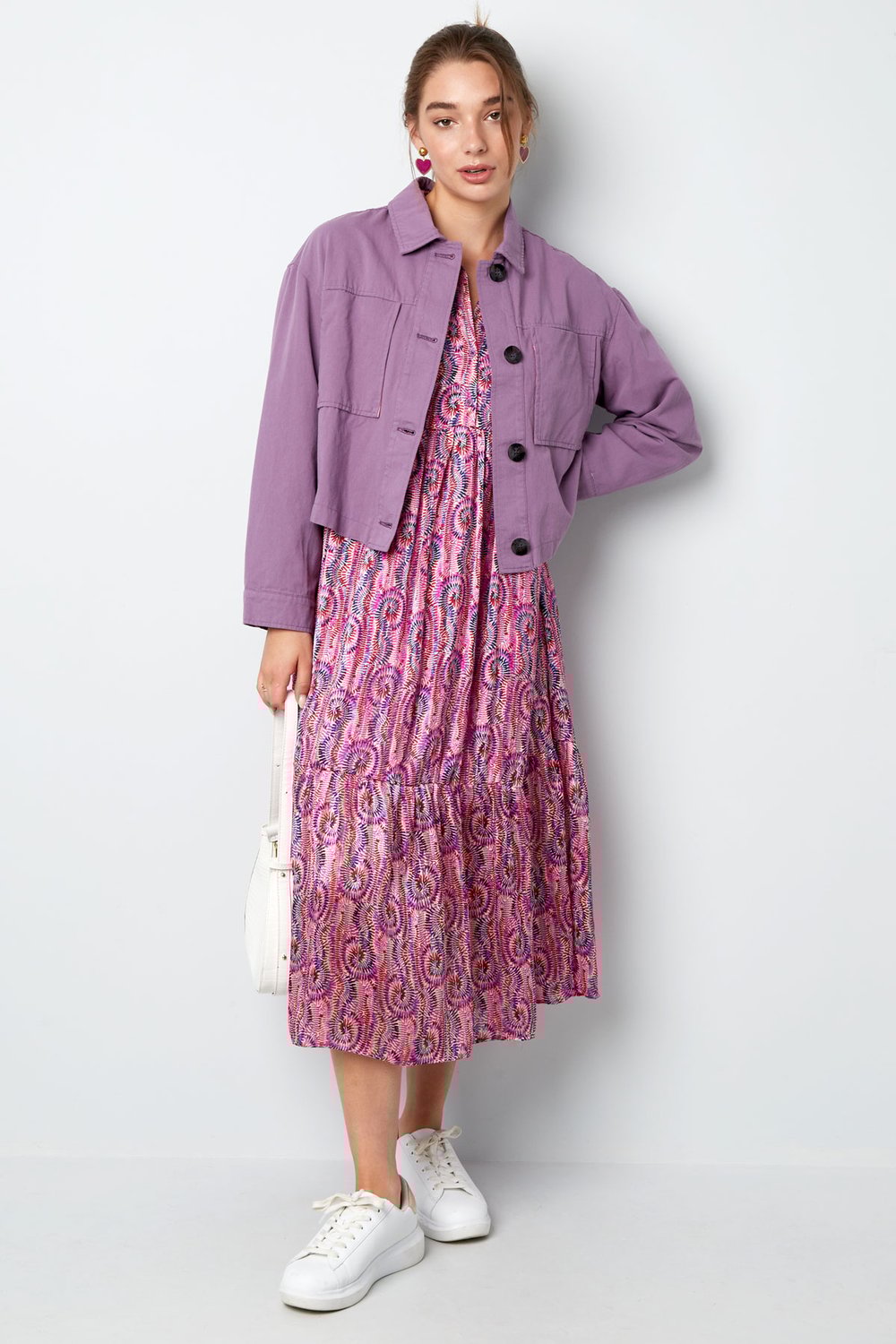 Kurze Jacke – grün Bild6