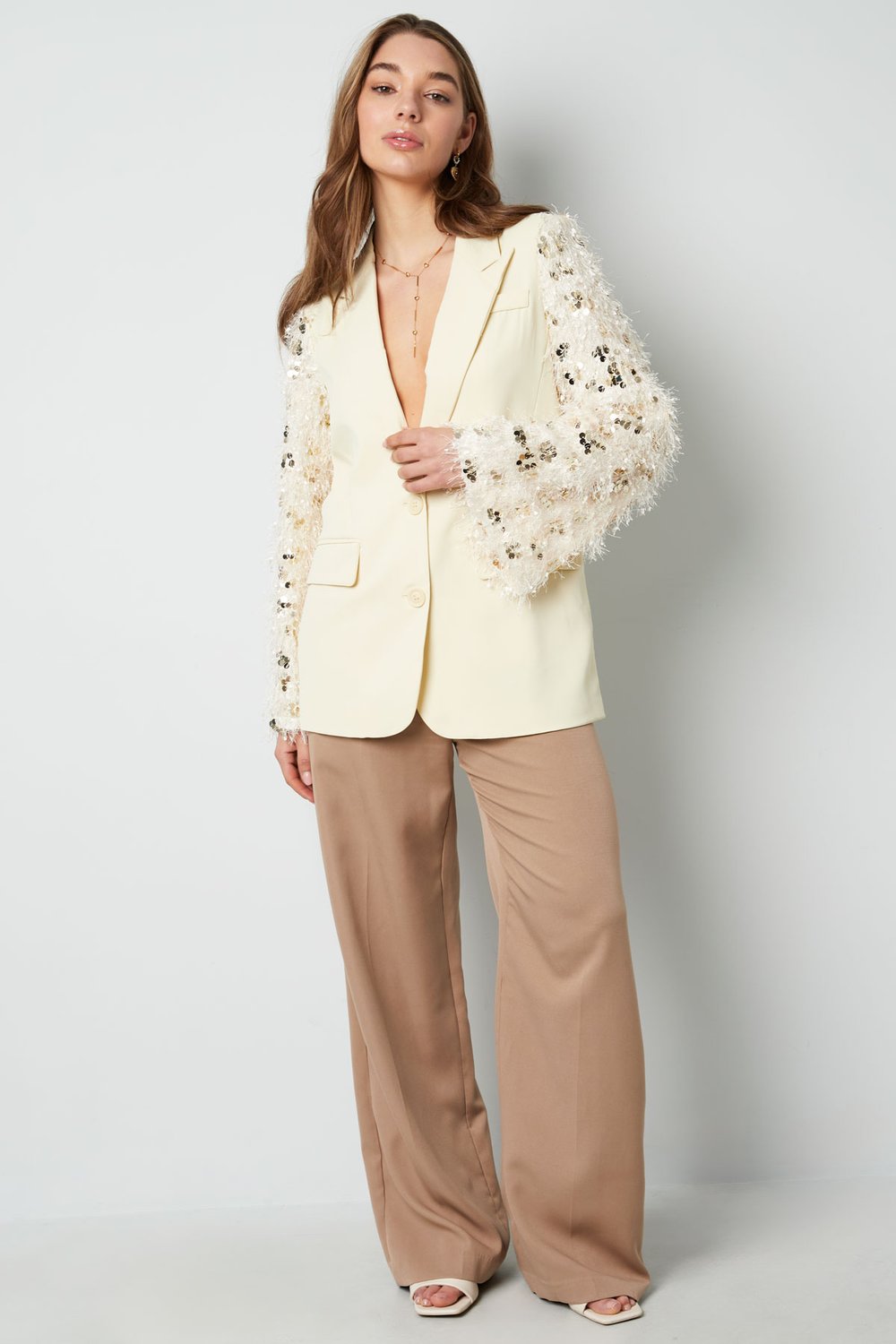 Blazer fluffy sparkle Picture8