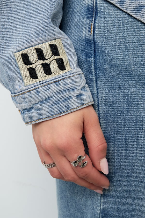 Gimme denim blouse Picture4