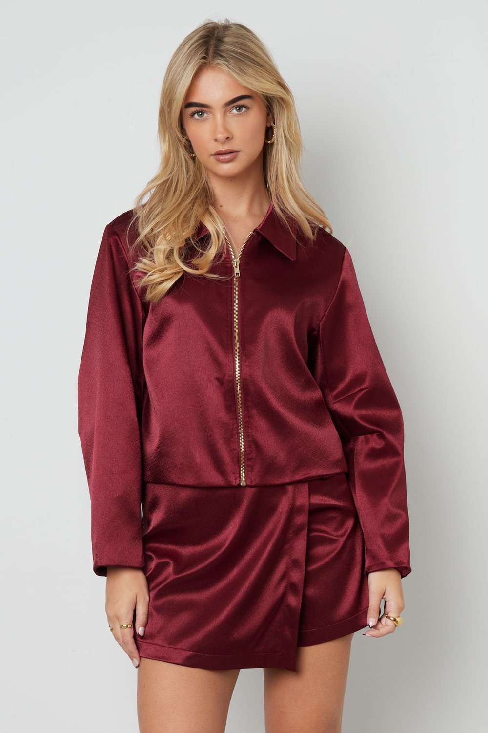Jacke in Satinoptik Bild5