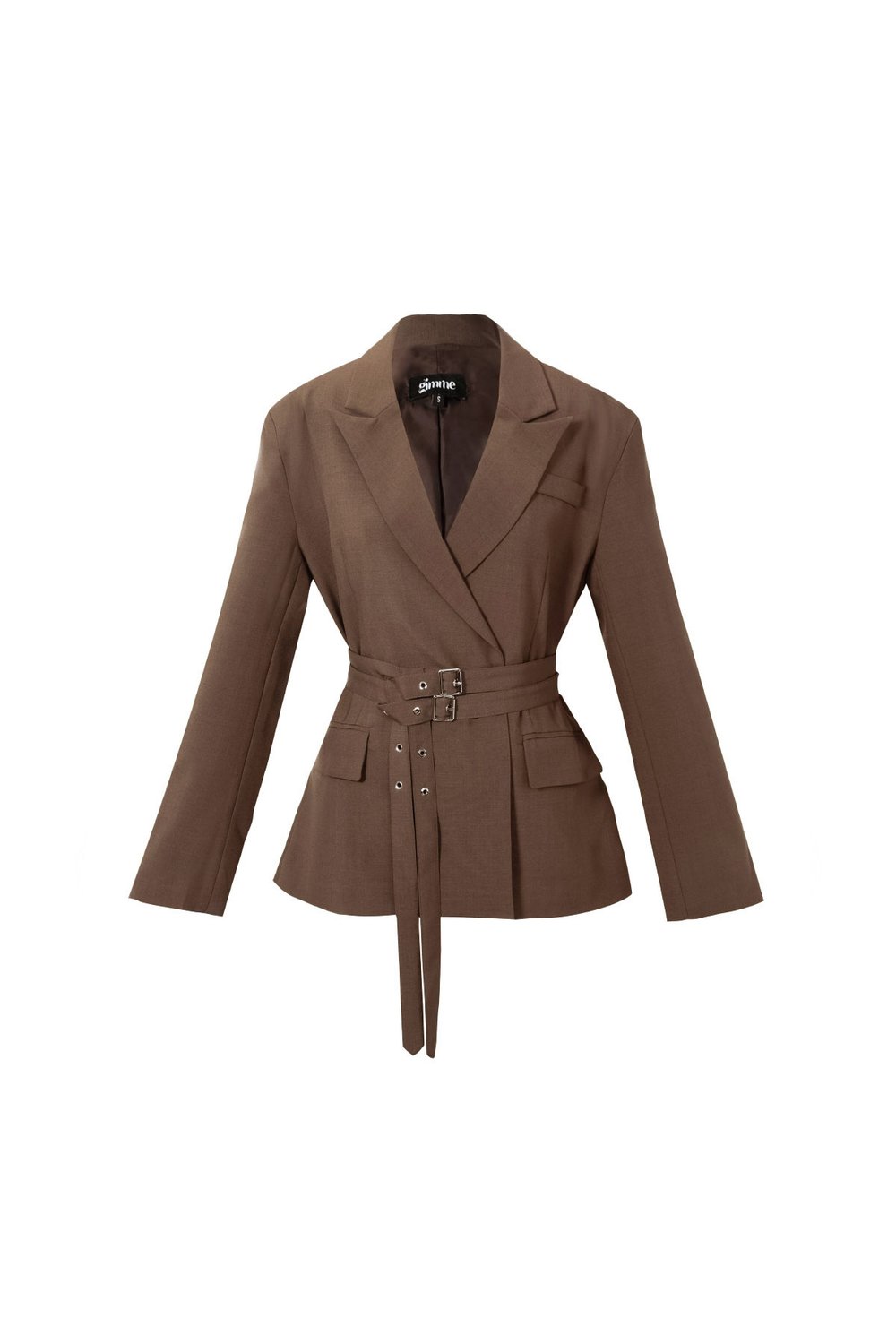 Blazer mit Doppelgürtel Bild12