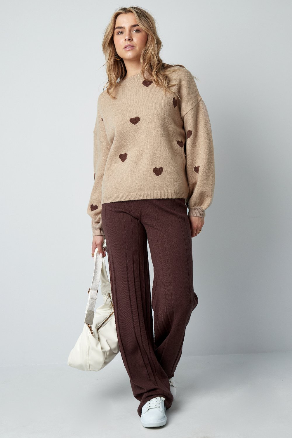Maglione Heartfelt Hugs - bianco sporco Immagine7