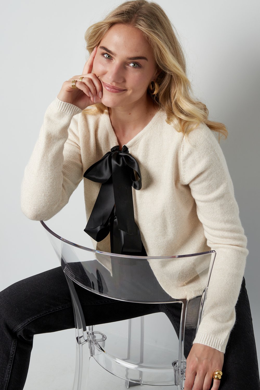 Ribbon Romance cárdigan Imagen4