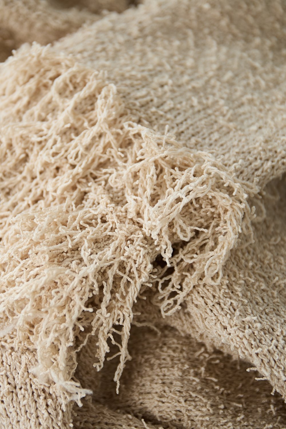 Cardigan with fringe sleeves Picture8