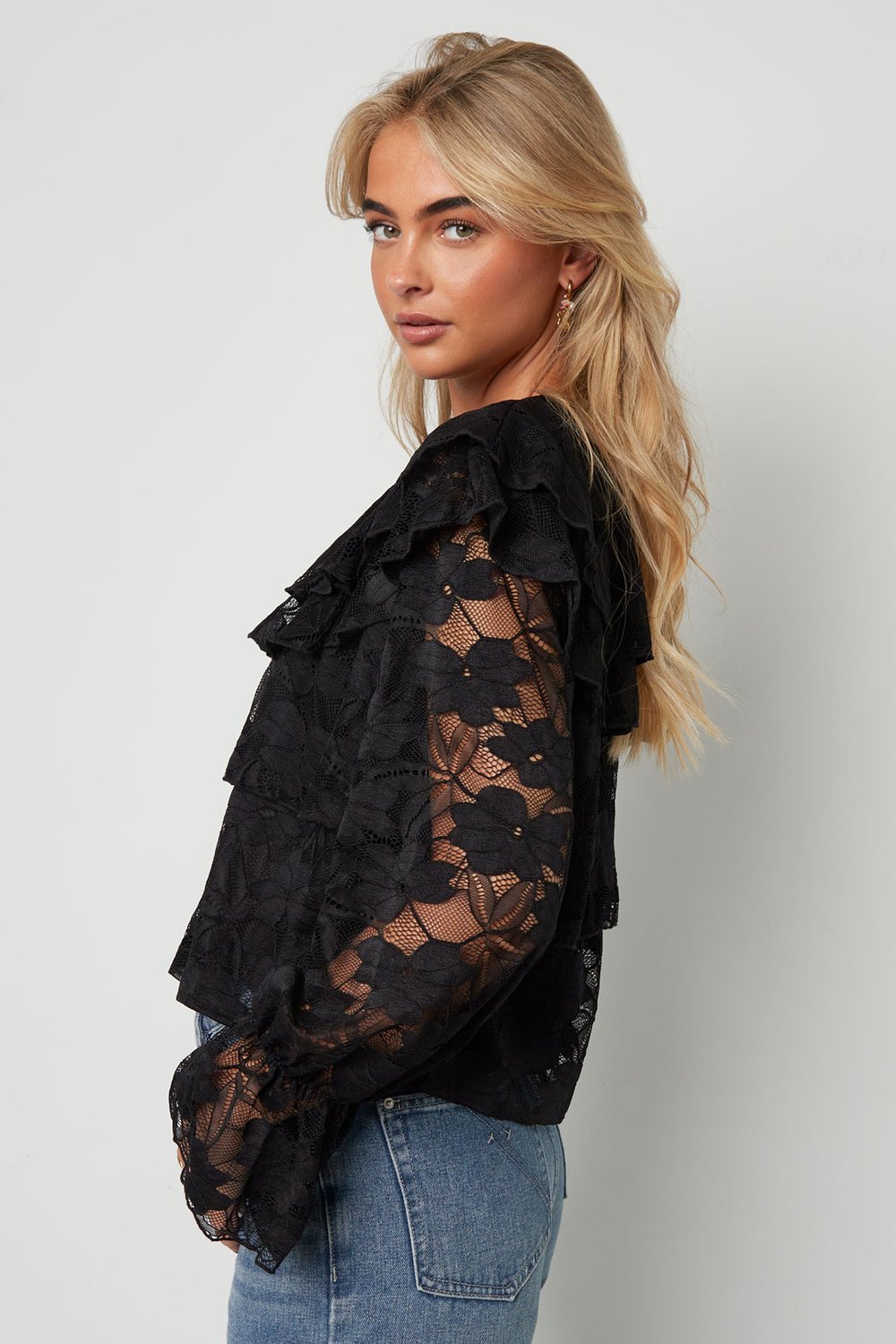 Layered Blouse Lace h5Picture6