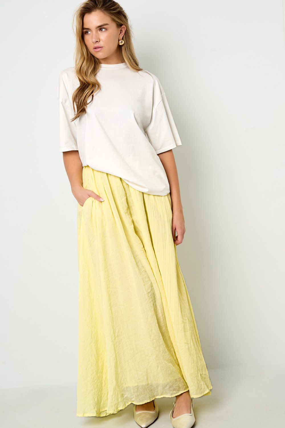 Skirts Solid color Casual Spring/Summer  Clothes h5Picture6