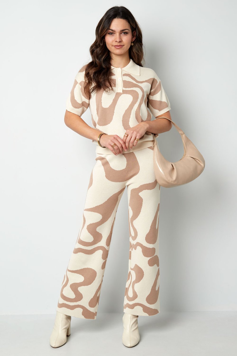 Top orgánico estampado rayas Imagen7