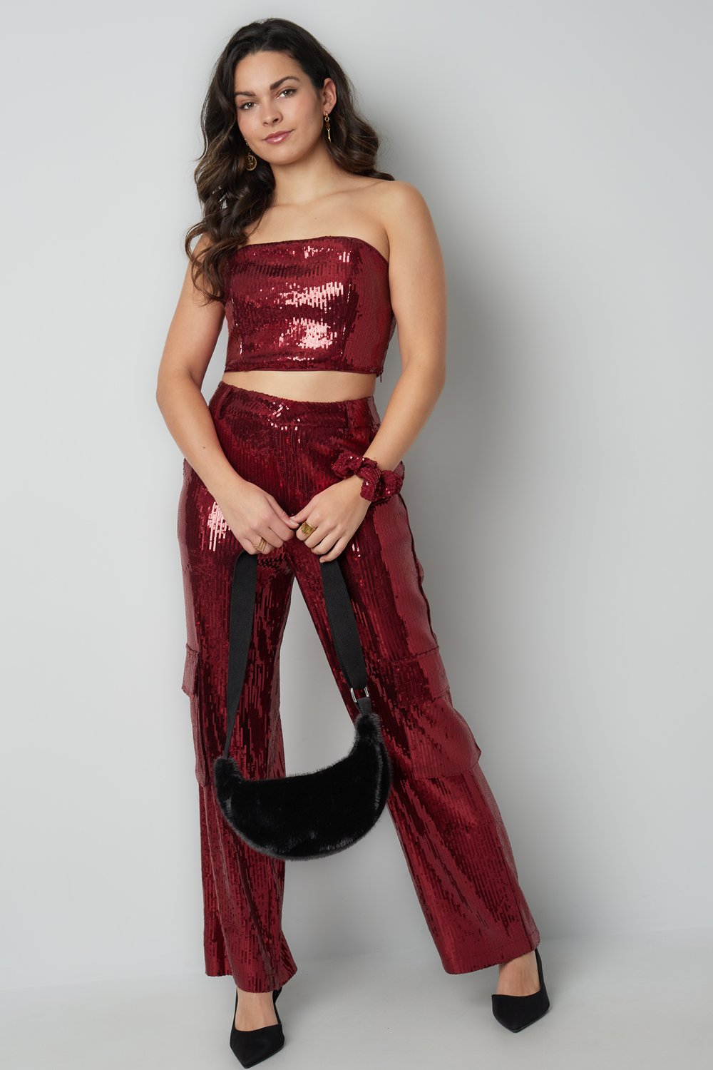 glitzerndes bandeau-top Bild9