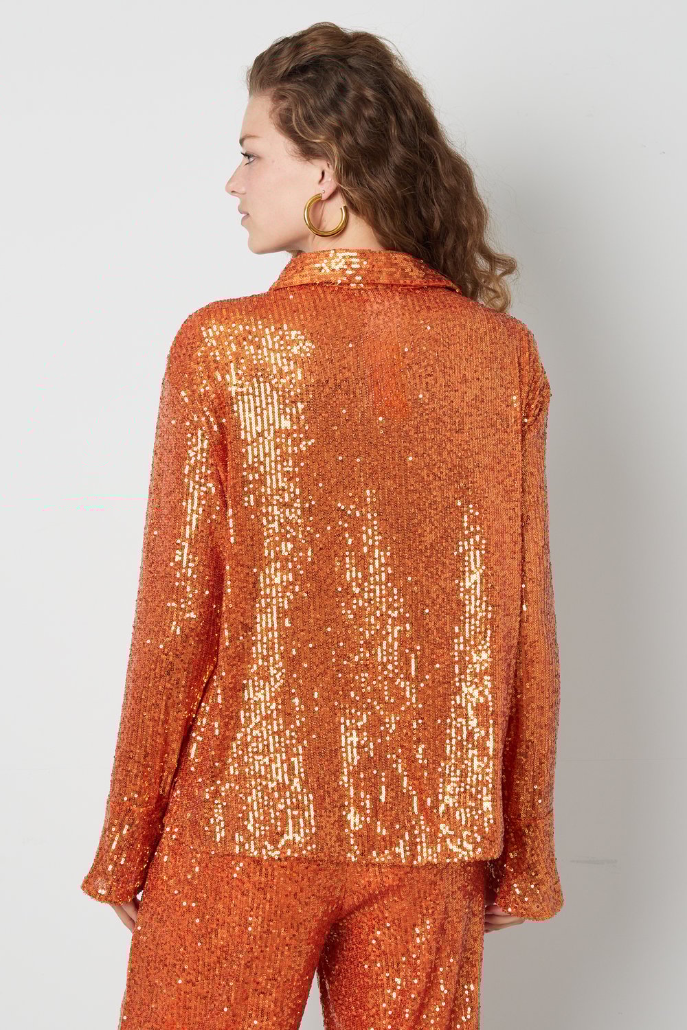 Glitter Long sleeve Blouse h5Picture4