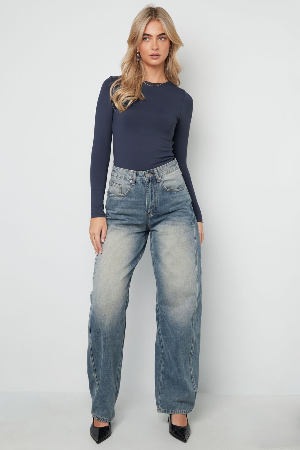 Nylon Shapewear Bodysuit Solid color Basic All Fit  Clothes h5Picture6