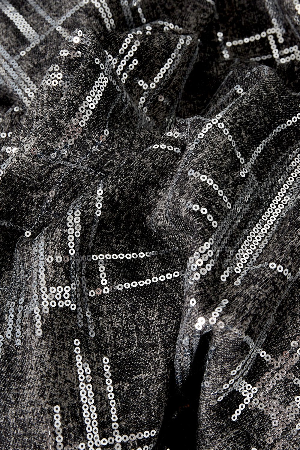 Short denim look with sequins h5Picture8