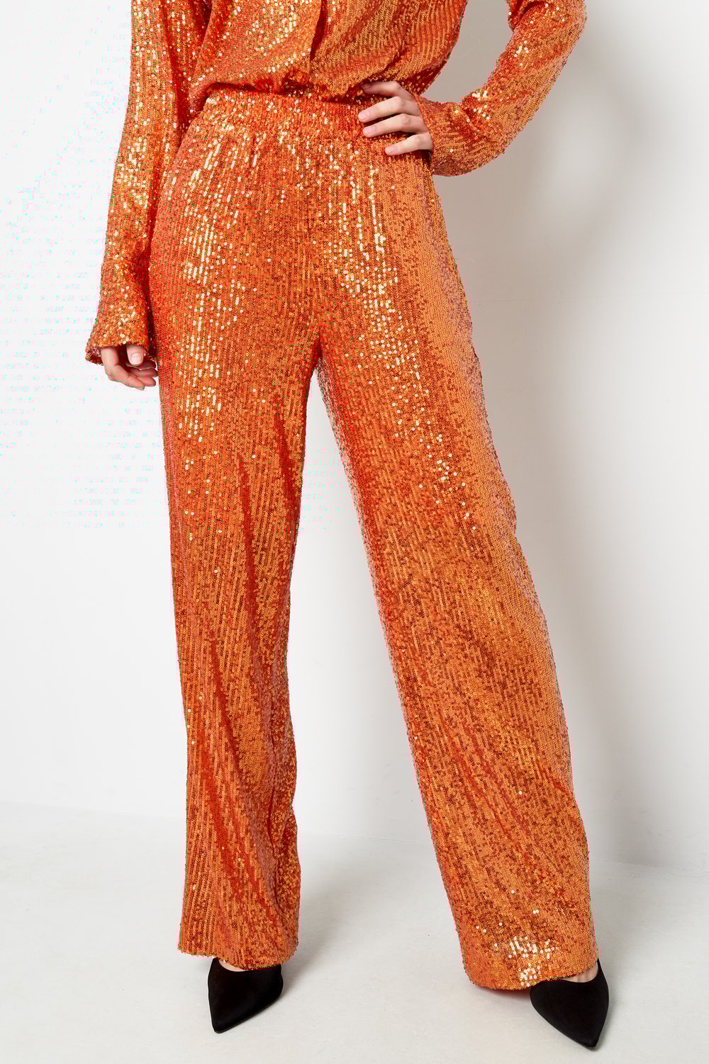 Glitter Straight Pants h5Picture4
