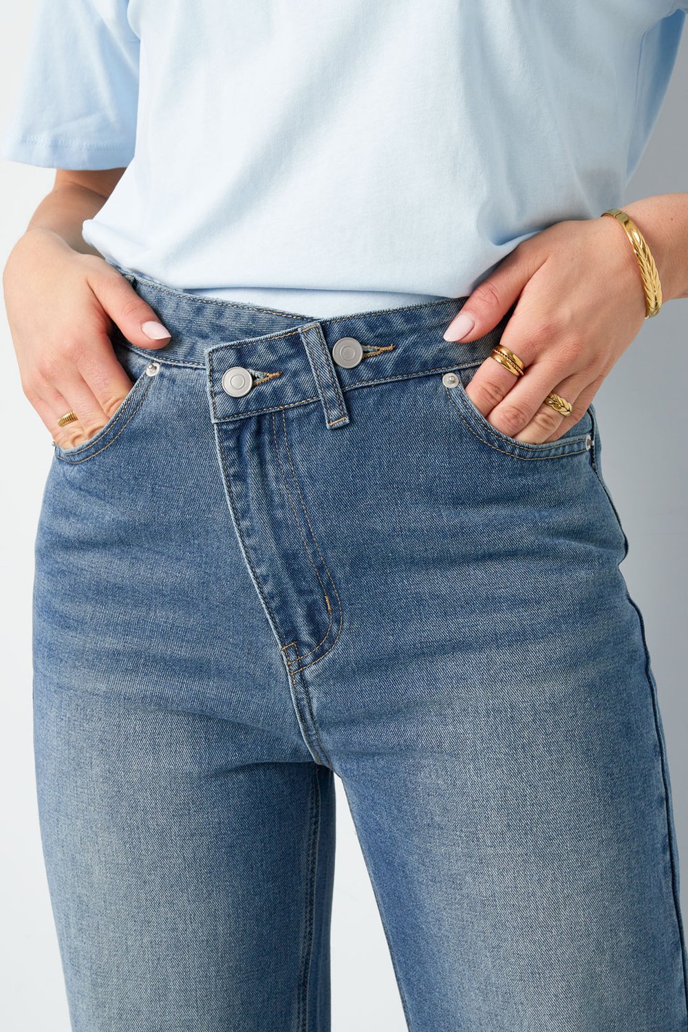 Denim jeans zip up h5Picture4