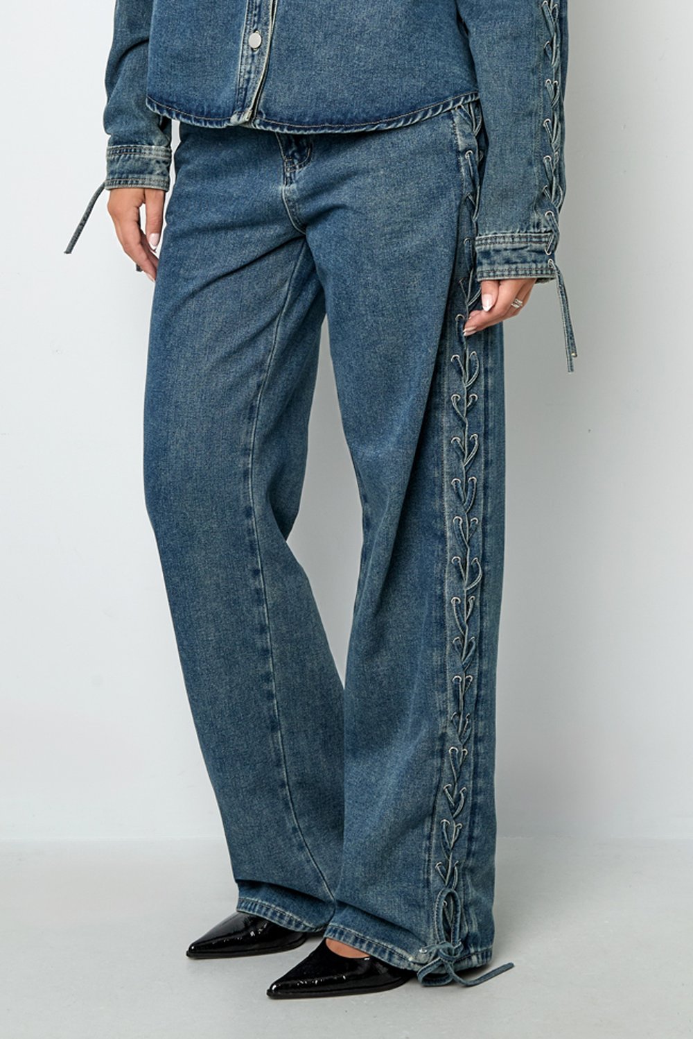 Laced Up Jeans h5Picture10