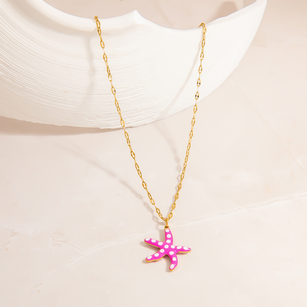 Fish Gold Color Pendant Necklaces h5Picture6