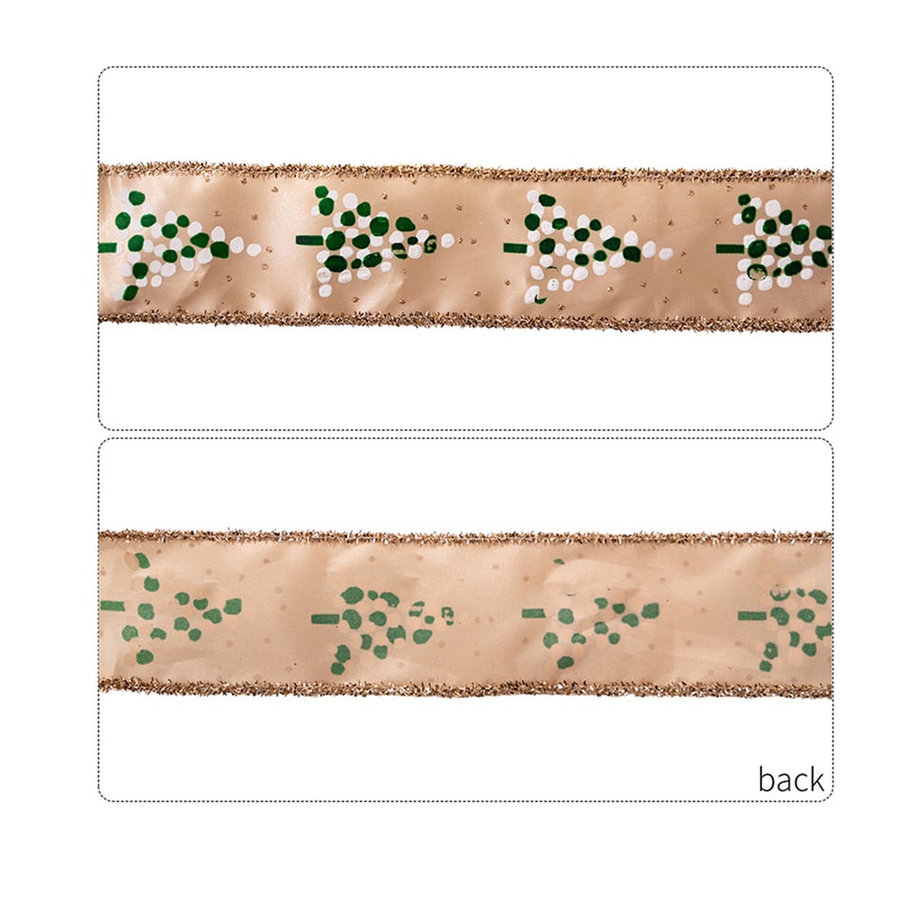 1 Roll Christmas Decorative Ribbon h5Picture6