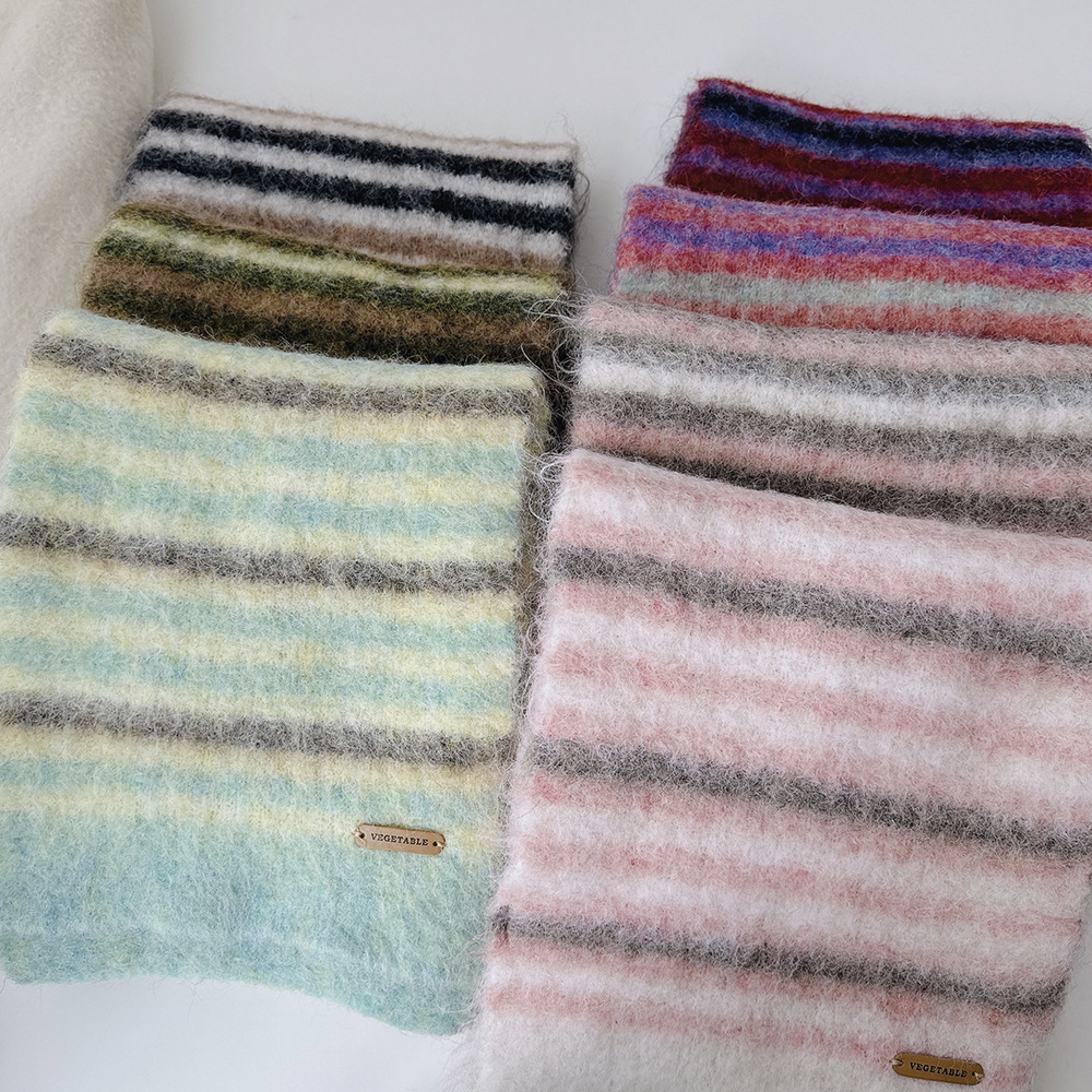 1 Stück Winterschal aus Viskose und Wolle h5Bild4