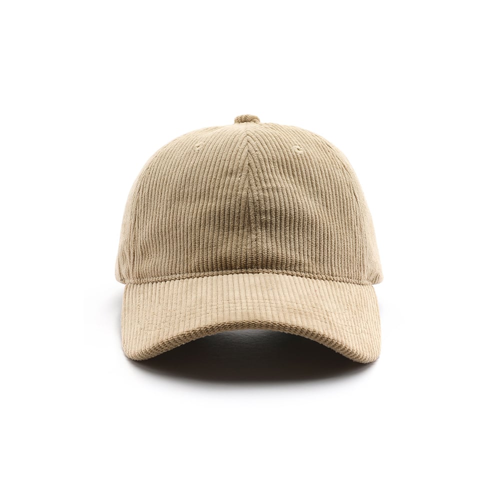 Casquette de baseball décontractée en velours côtelé dégradé de couleurs, 1 pièce h5Image2