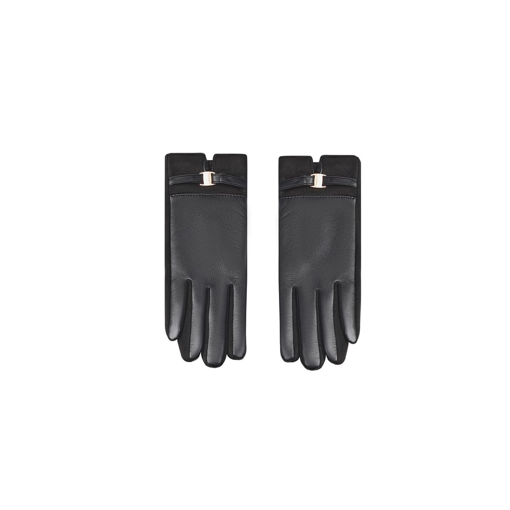 1 Pair Simple  Elegant Solid Color PU Women's Gloves