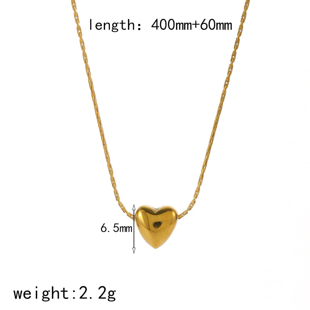 1 piece simple series simple geometric  gold plated pendant necklaces Picture7