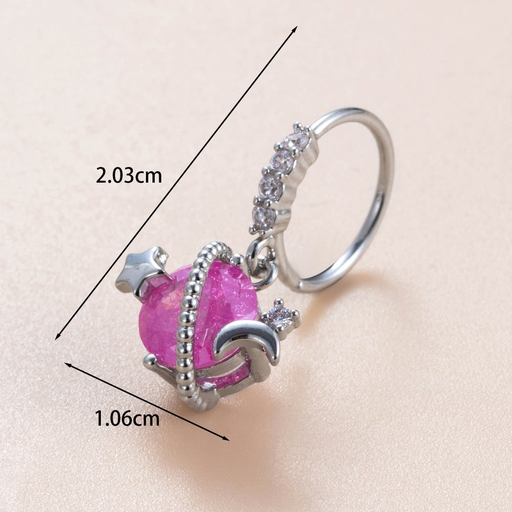 1 Piece Simple Series Classic Geometric Copper No Plating Material Zircon Women Stud Earrings Picture4