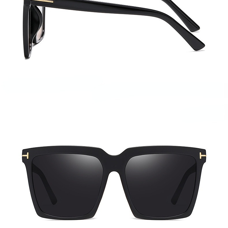 1 Pair Simple Series Retro mixed color Plastic Women Sunglasses Picture7