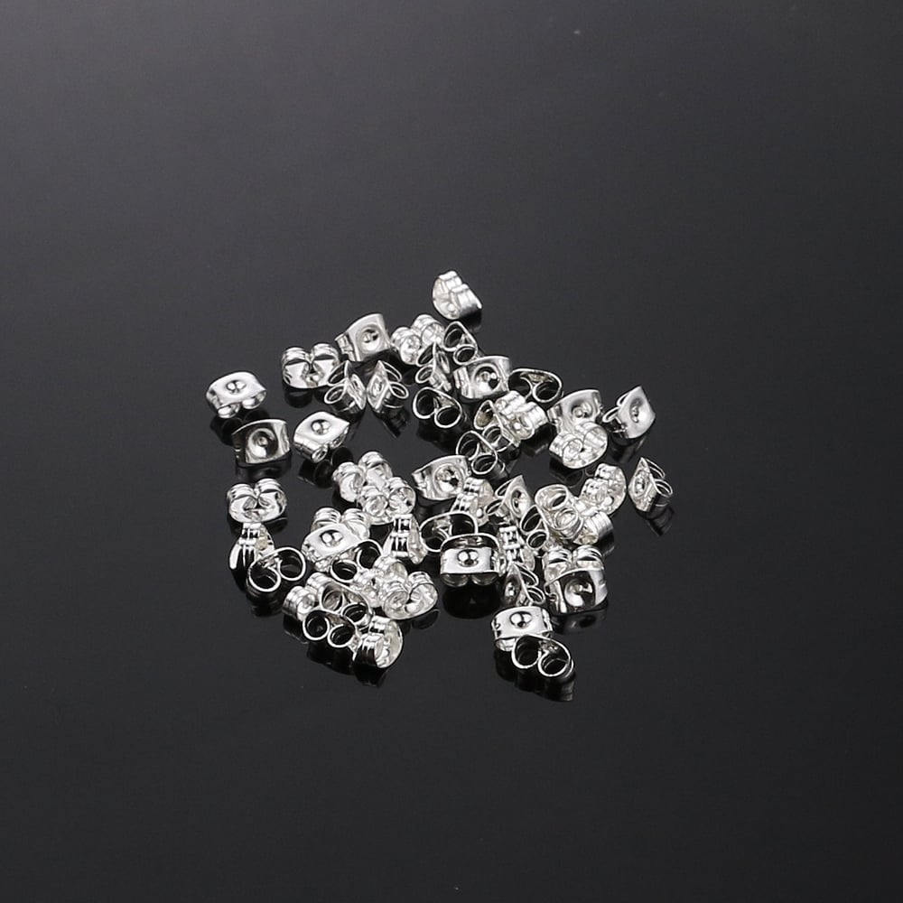 1 Piece Simple Series Daily Geometric Stainless Steel Gold Color Women's Earring Stopper h5Picture6