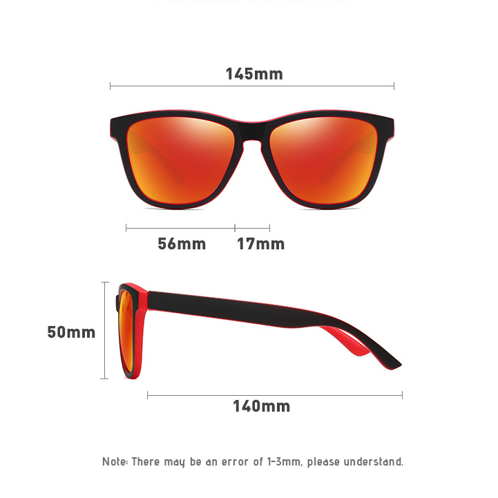 1 Pair Simple Series Daily Commute Hawksbill Color Light Resin Unisex Sunglasses h5Picture8