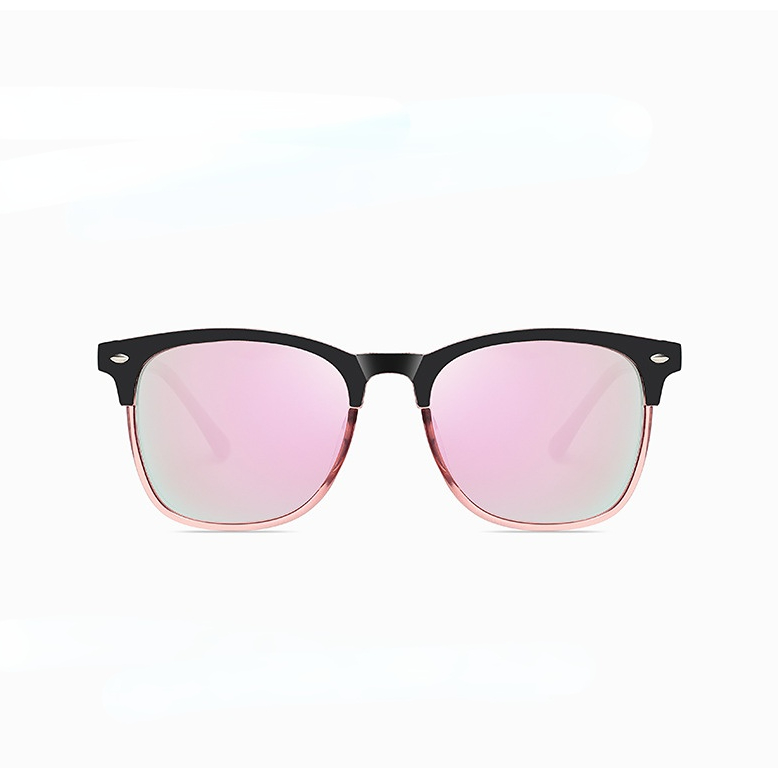 1 Pair Fashionable Series Daily Solid Color Rectangular Resin Women's Polarized Sunglasses h5Picture3