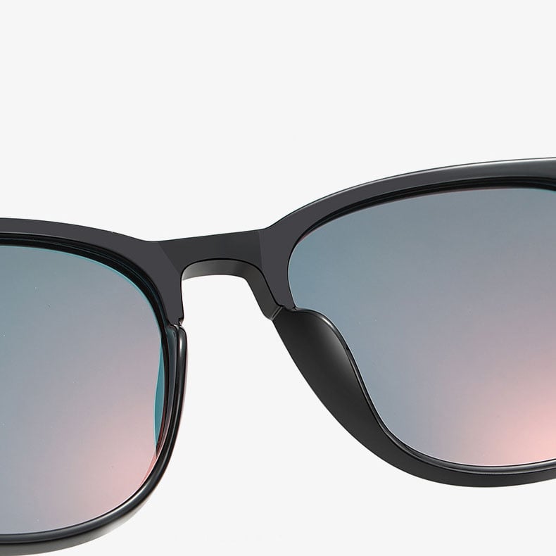 1 Pair Fashionable Series Daily Solid Color Rectangular Resin Women's Polarized Sunglasses h5Picture8